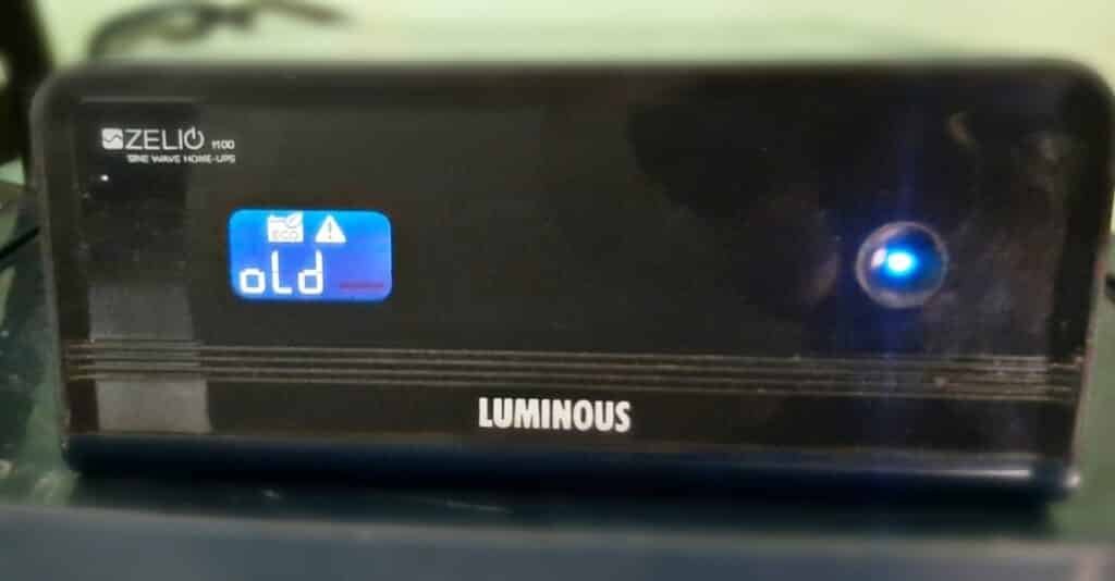 Luminous Zelio Inverter Error OLd.