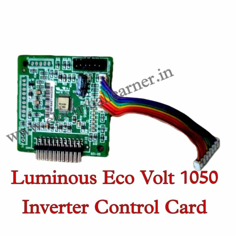 Luminous Eco Volt 1050 Inverter Control Card New