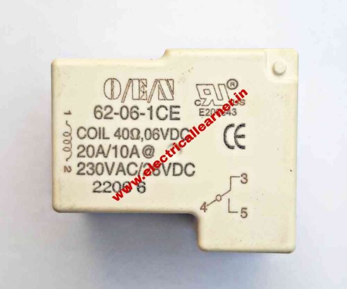 6V 30A T-type 5 pin PCB Mount DC Relay