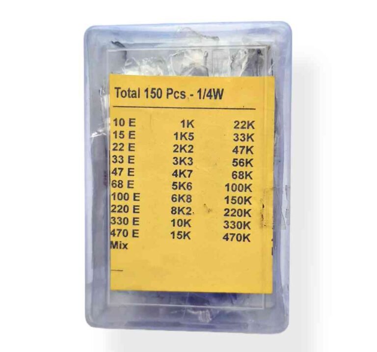 Resistance Box Mix Resistor Pack 1/4 Watt » Electrical Learner