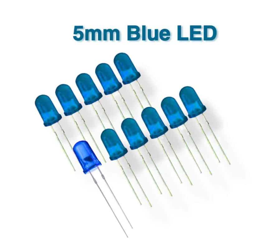 Red Color Round LED 5mm DIP - 100PCs » Electrical Learner
