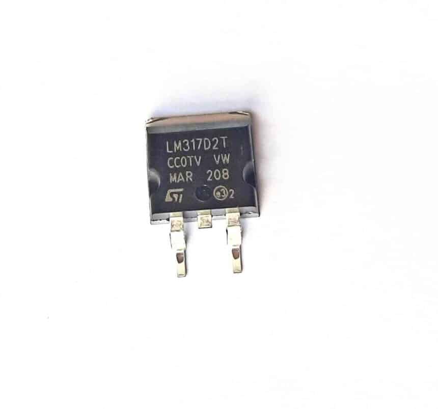 LM317S Voltage Regulators D2 pack - 5PCs