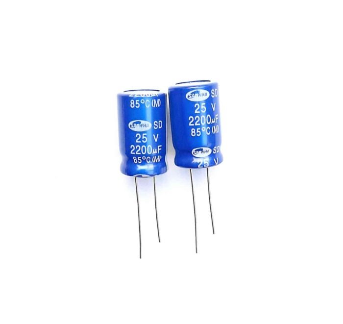 2200uF 25V Capacitor Electrolytic