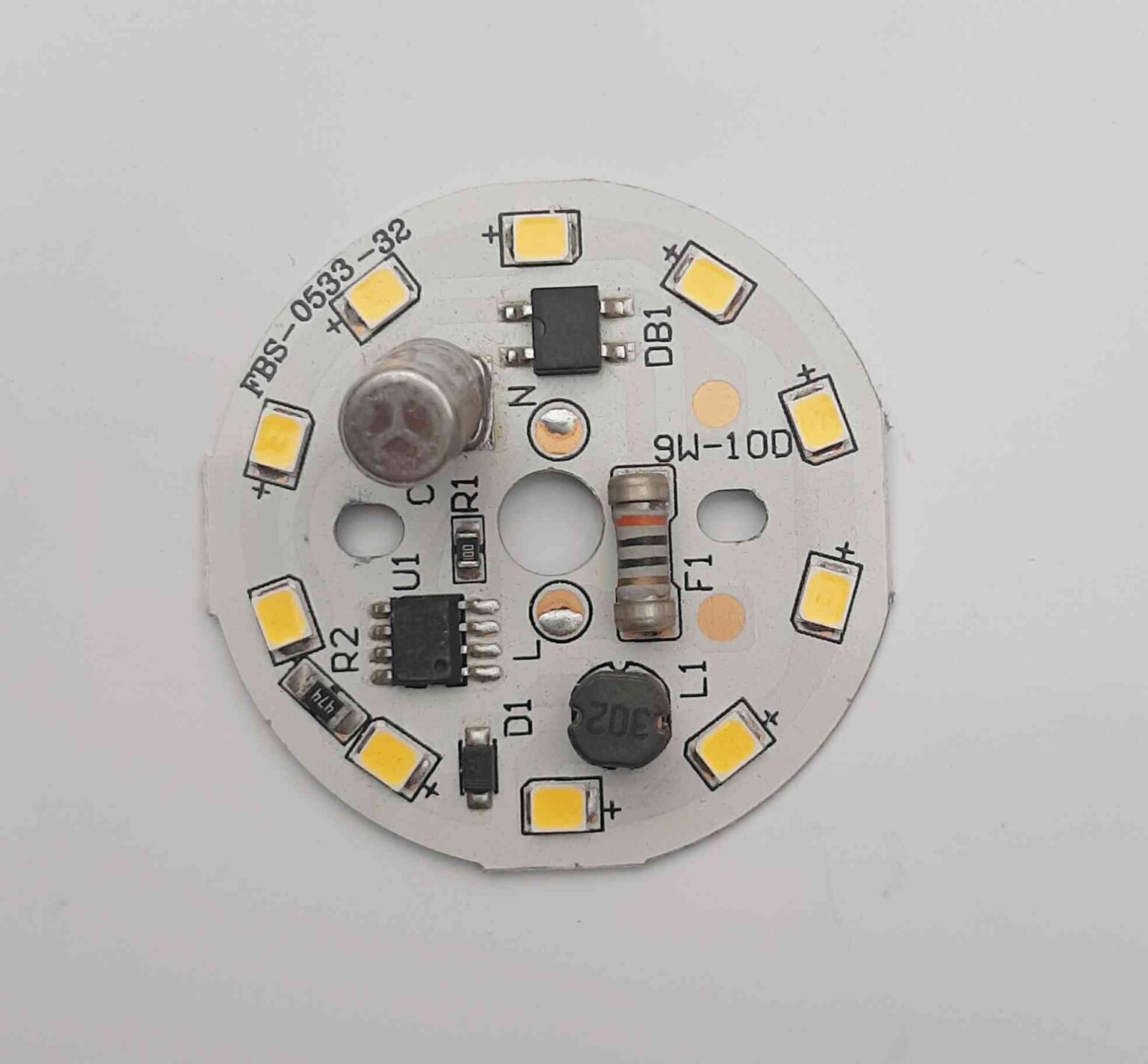 9 Watt Alpha DOB LED Warm White - 5PCs » ELCMART