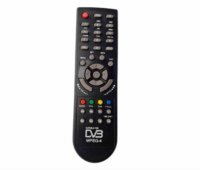 MPEG4 Set Top Box Remote