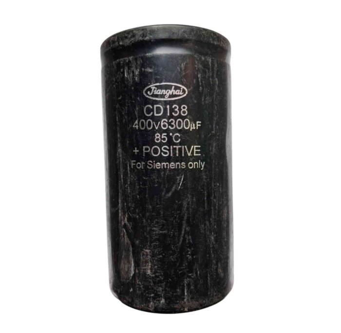 CD138 400V 6300uF Capacitor 85°C + Positive Capacitor