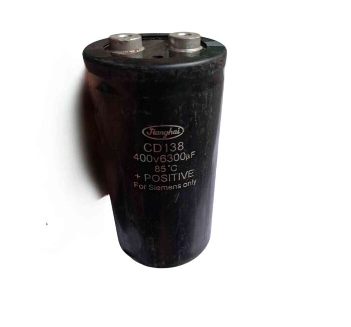 CD138 400V 6300uF Capacitor 85°C + Positive Capacitor