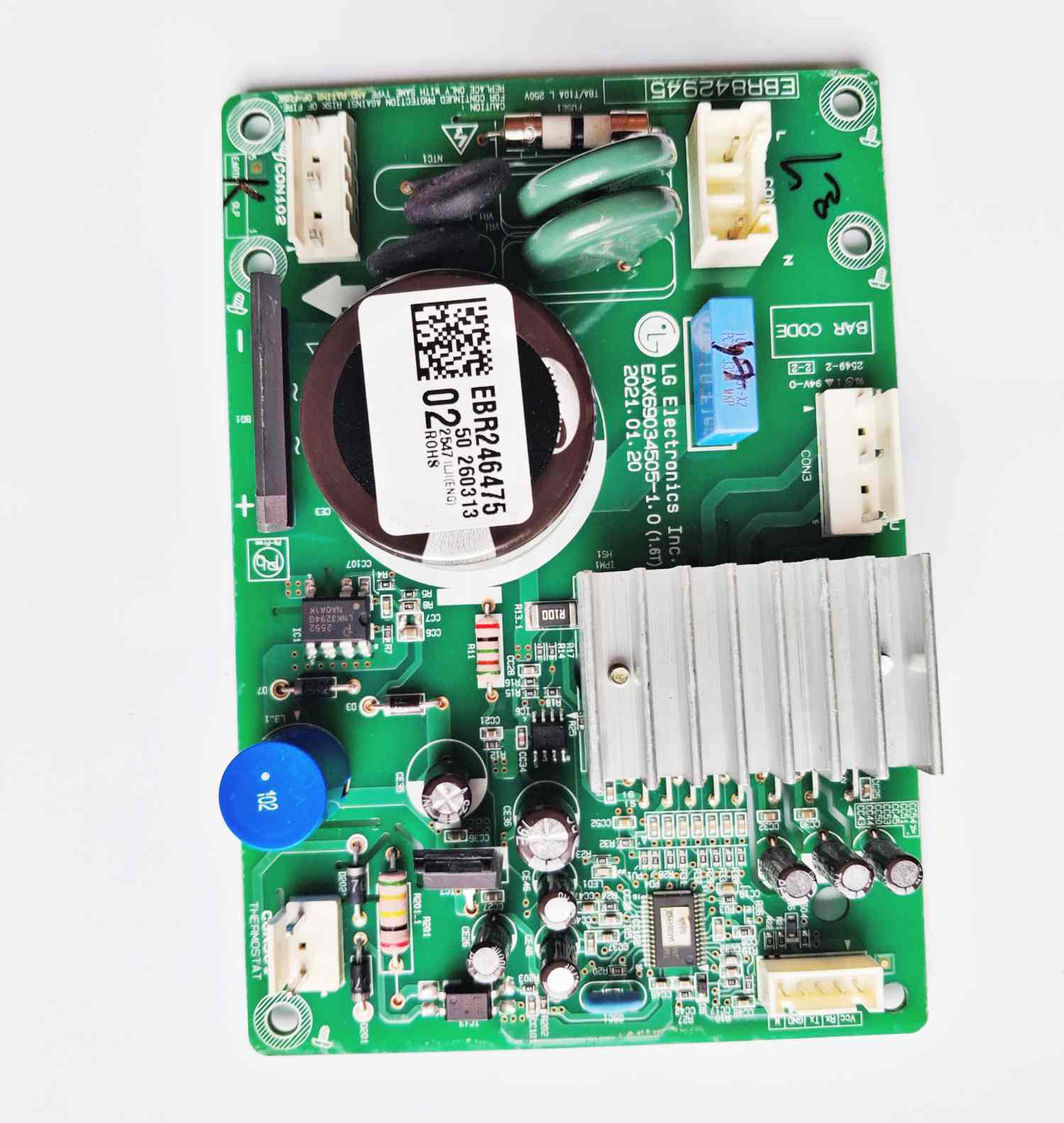 LG Single Door fridge PCB Board. LG Single Door fridge PCB Board.