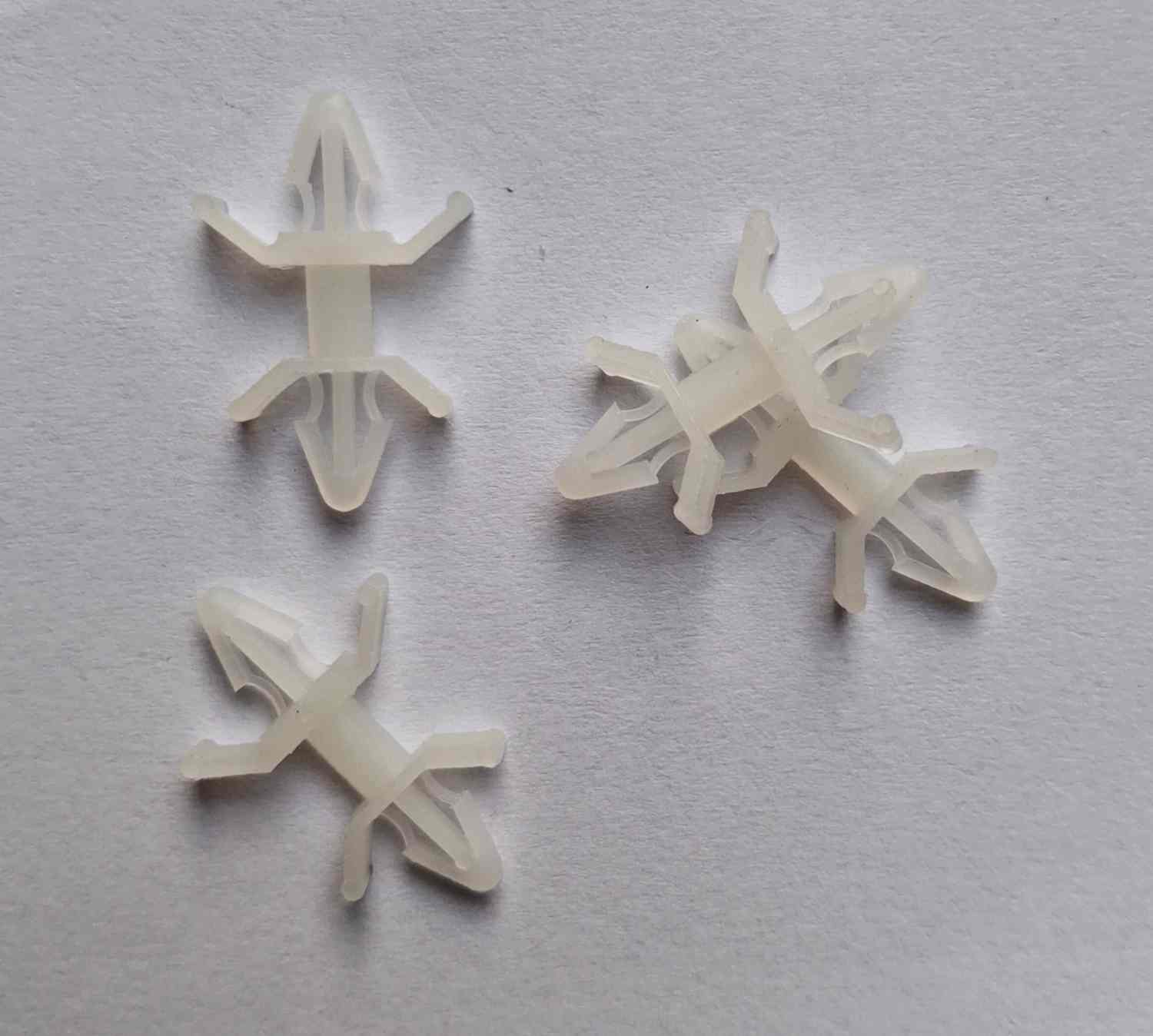 Nylon PCB Lock Dual Support Spacer (Pack of 50pcs) – PCB Support Card Lock Nylon PCB Lock Dual Support Spacer